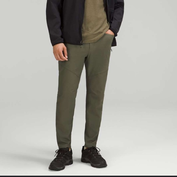 Like new Men’s Carob Brown Lululemon Classic-Fit Hiking Pant SZ 32 W 30 L - Picture 1 of 9